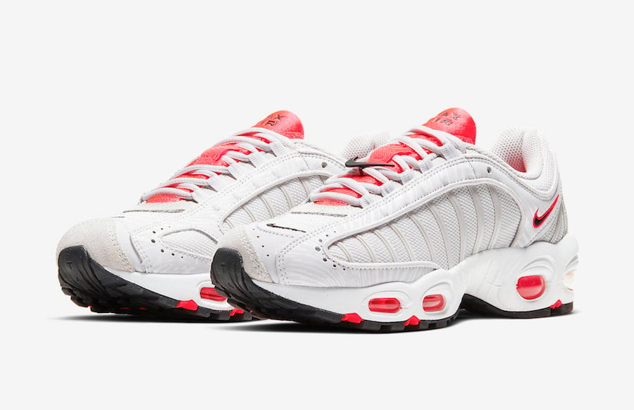 The Nike Air Max Tailwind 4 Releasing in White and Crimson