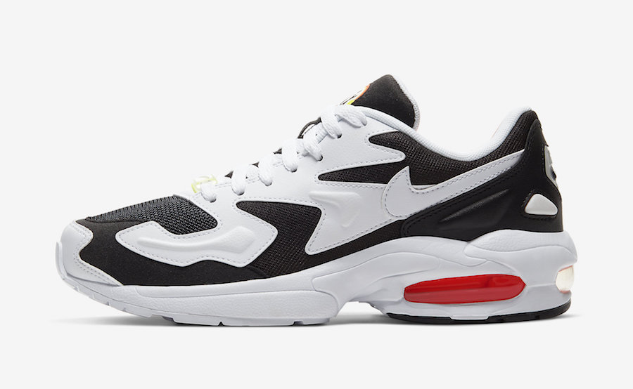 Nike Air Max2 Light Black White Orange Volt CK2602-001 Release Date Info