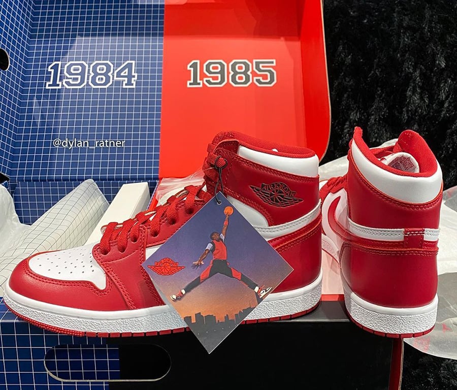 1984 air ship x 1985 air jordan 1 pack