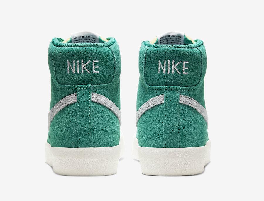 Nike Blazer Mid 77 Suede Nature Green CI1172-300 Release Date Info