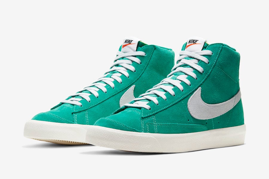 Nike Blazer Mid 77 Suede Nature Green CI1172-300 Release Date Info