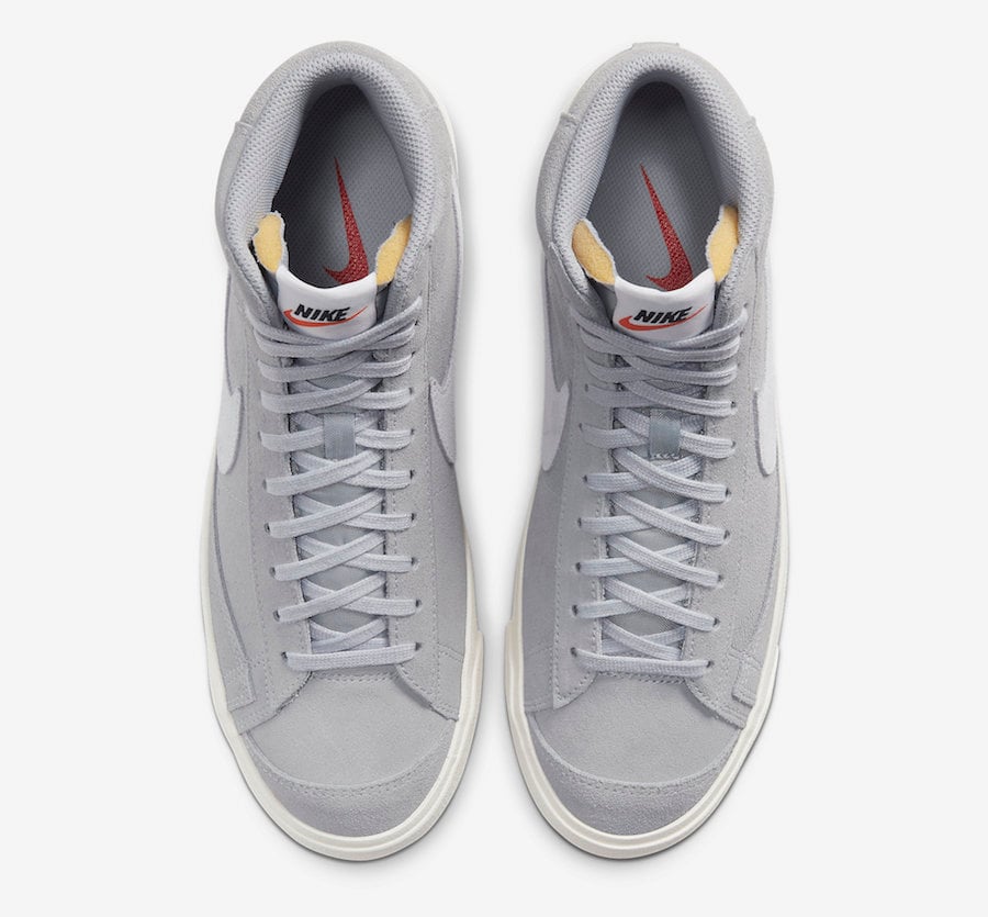 Nike Blazer Mid 77 Suede Wolf Grey CI1172-001 Release Date Info