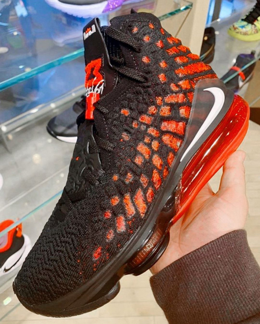 nike lebron 17 infrared release date