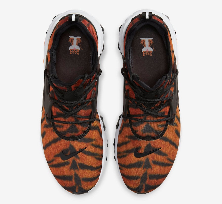 Nike React Presto Tiger CN7664-800 Release Date Info