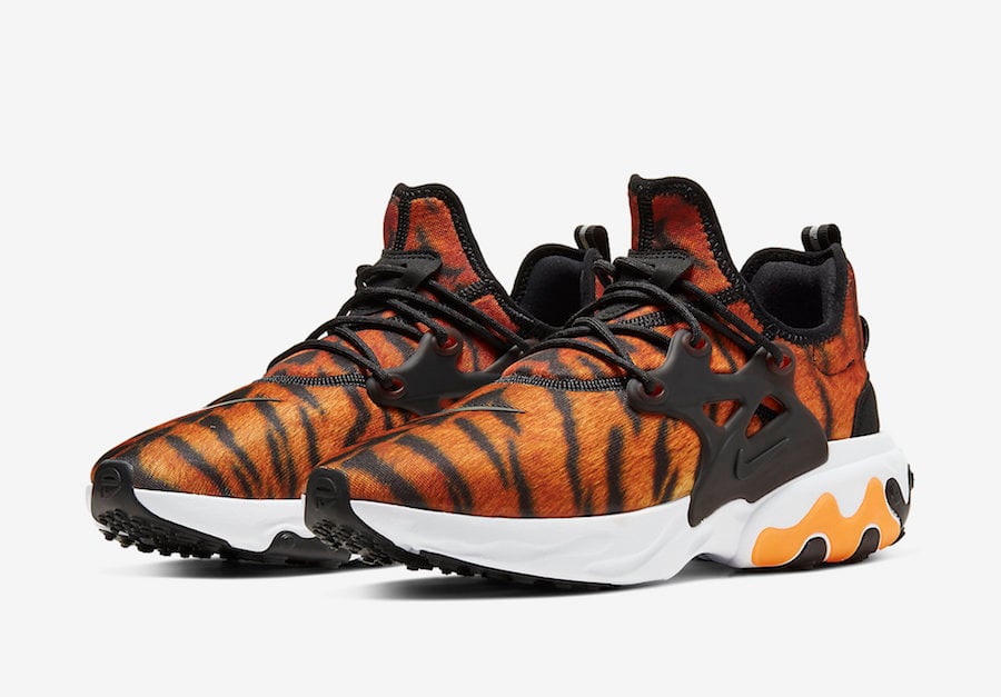 Nike React Presto Tiger CN7664-800 Release Date Info Nike React Presto Tiger CN7664-800 Release Date Info