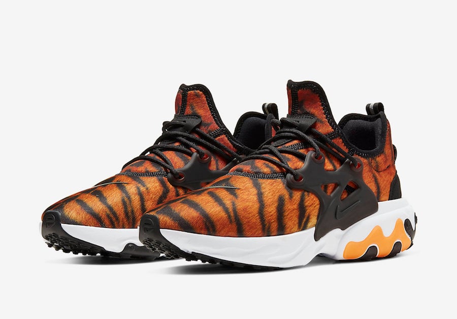 Nike React Presto Tiger CN7664-800 Release Date Info