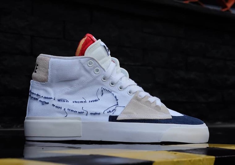 nike blazer sb mid edge hack pack white