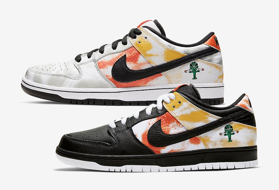 Nike SB Dunk Low ‘Raygun Tie-Dye’ Pack Official Images