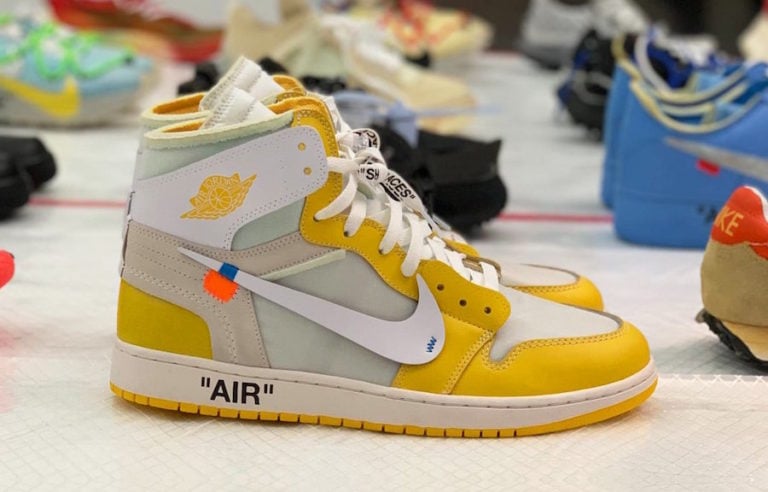off white canary yellow af1