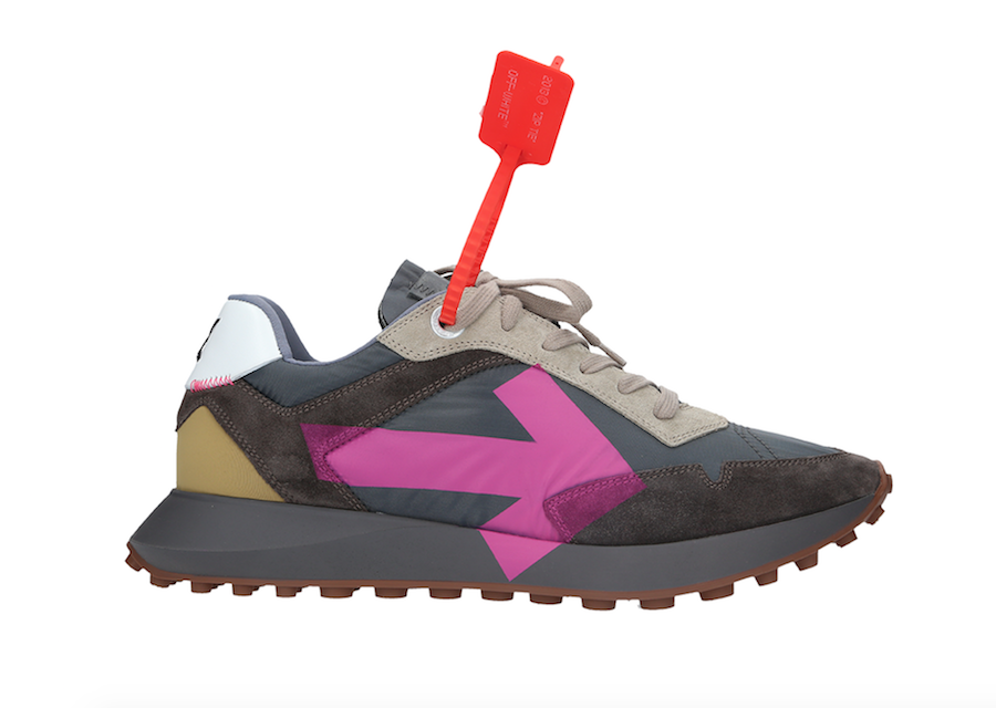 Off-White Arrow Sneaker Available in Fuchsia