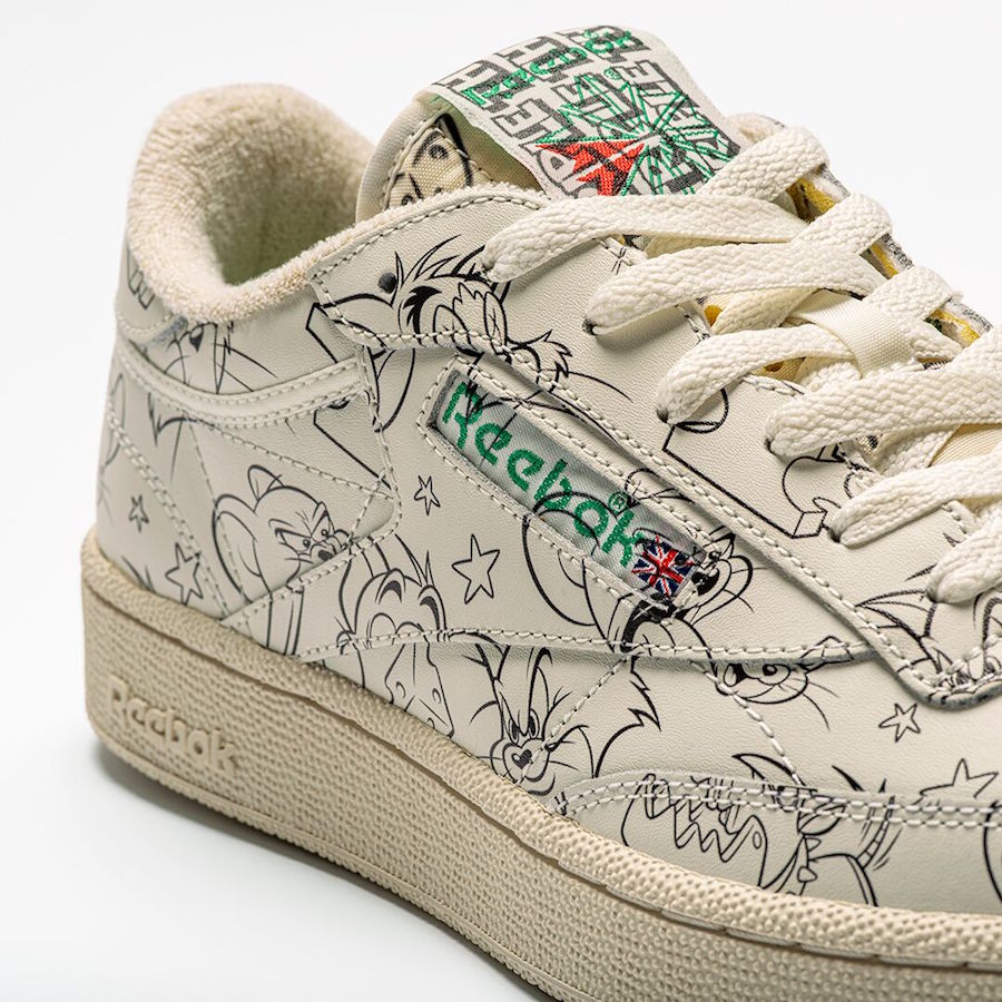Reebok Club C Tom Jerry Release Date Info