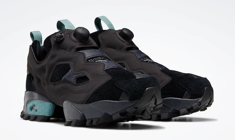 Reebok Instapump Fury Trail Black Aqua EG3577 Release Date Info