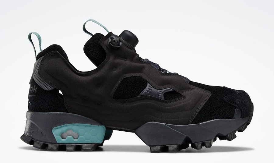 Reebok Instapump Fury Trail Black Aqua EG3577 Release Date Info