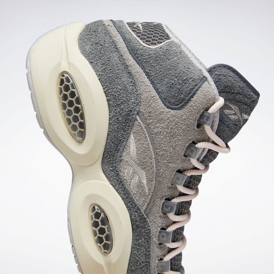 Reebok Question Mid Grey Suede FW0875 Release Date Info