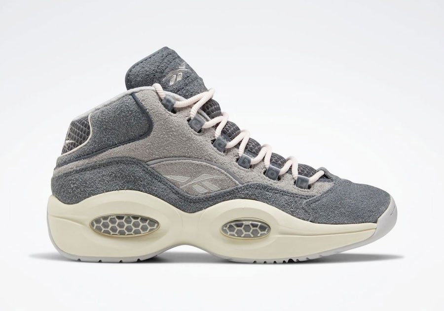 Reebok Question Mid Grey Suede FW0875 Release Date Info Reebok Question Mid Grey Suede FW0875 Release Date Info