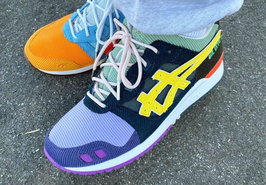 Sean Wotherspoon atmos Asics Gel Lyte III On Feet