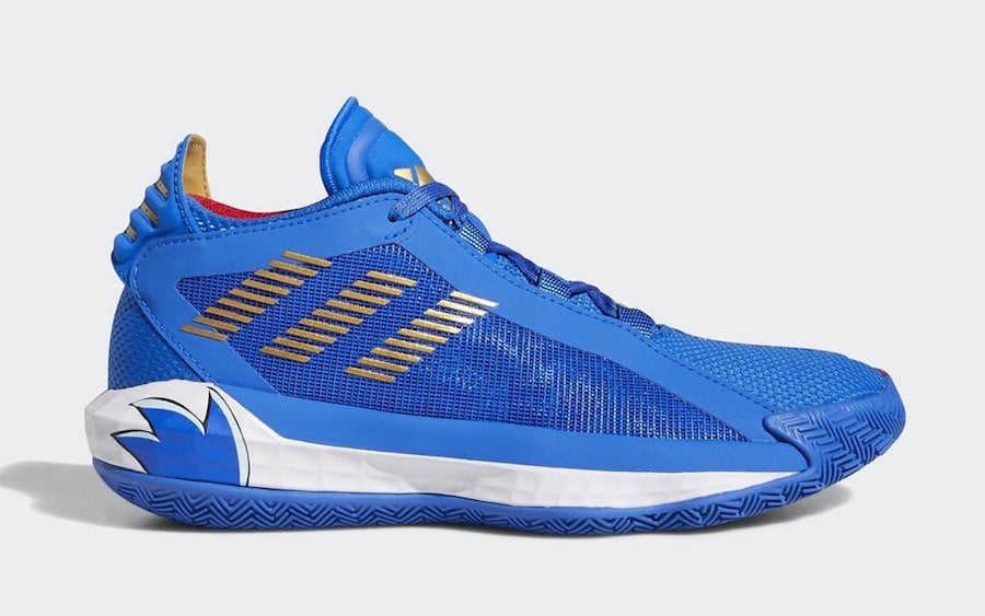 Sonic the Hedgehog adidas Dame 6 Release Date Info