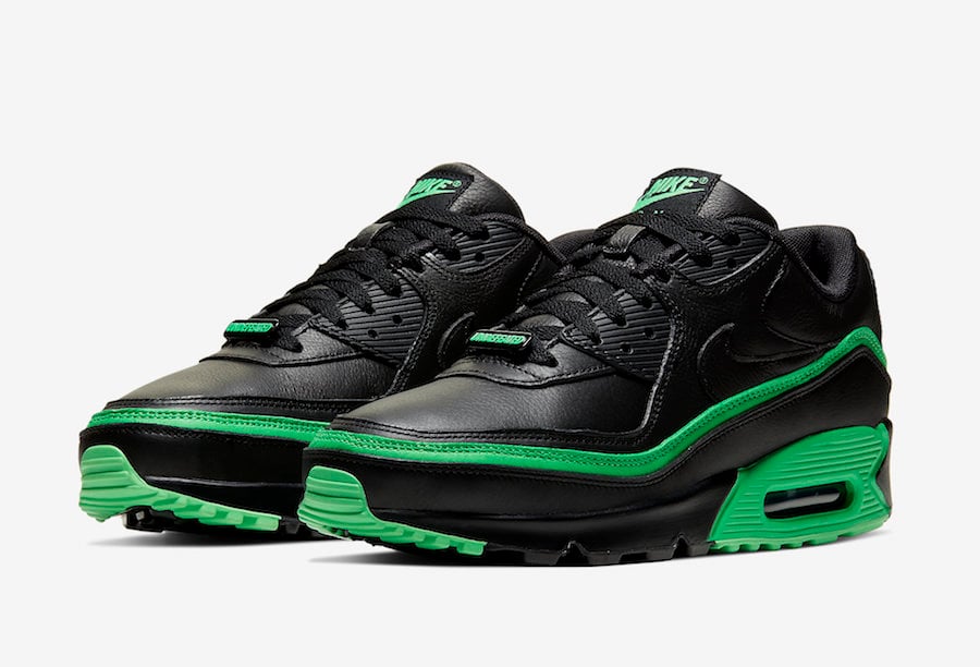 undefeated air max 90 black