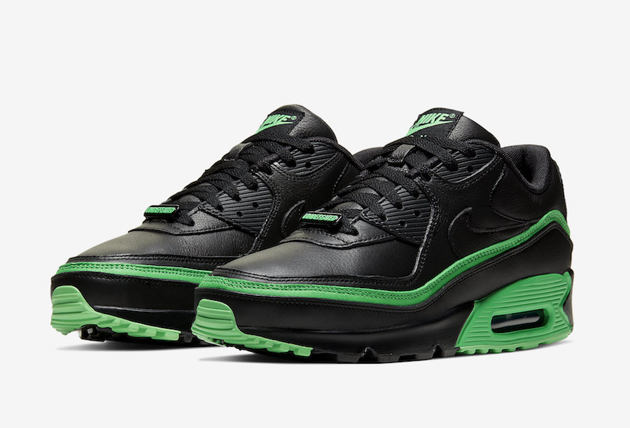 air max 90 green black