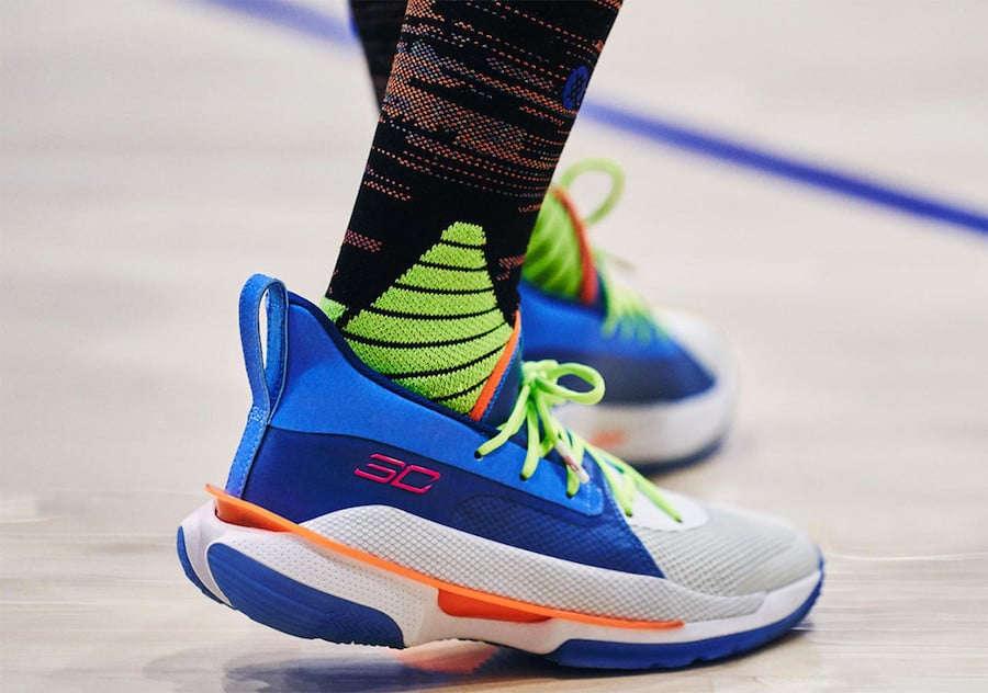 Under Armour Curry 7 Nerf Super Soaker Release Date Info