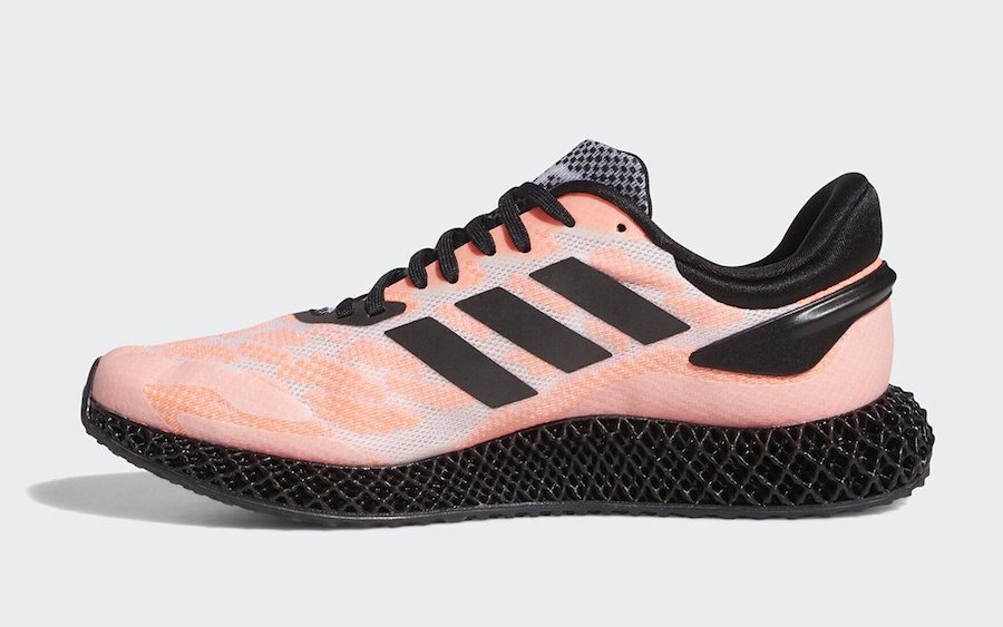 adidas 4D Run Black Coral FW6839 Release Date Info