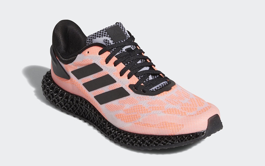 adidas 4D Run Black Coral FW6839 Release Date Info