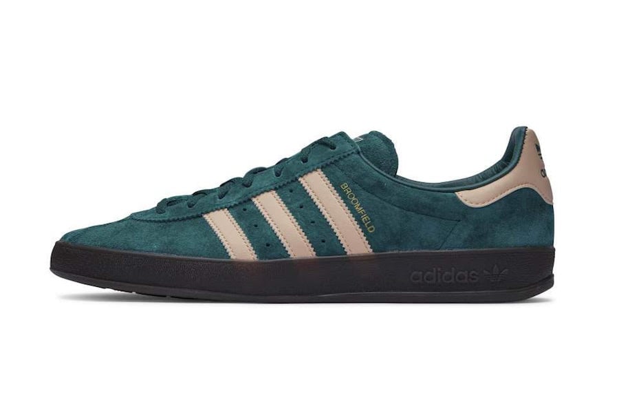 The adidas Broomfield Available in Core Green