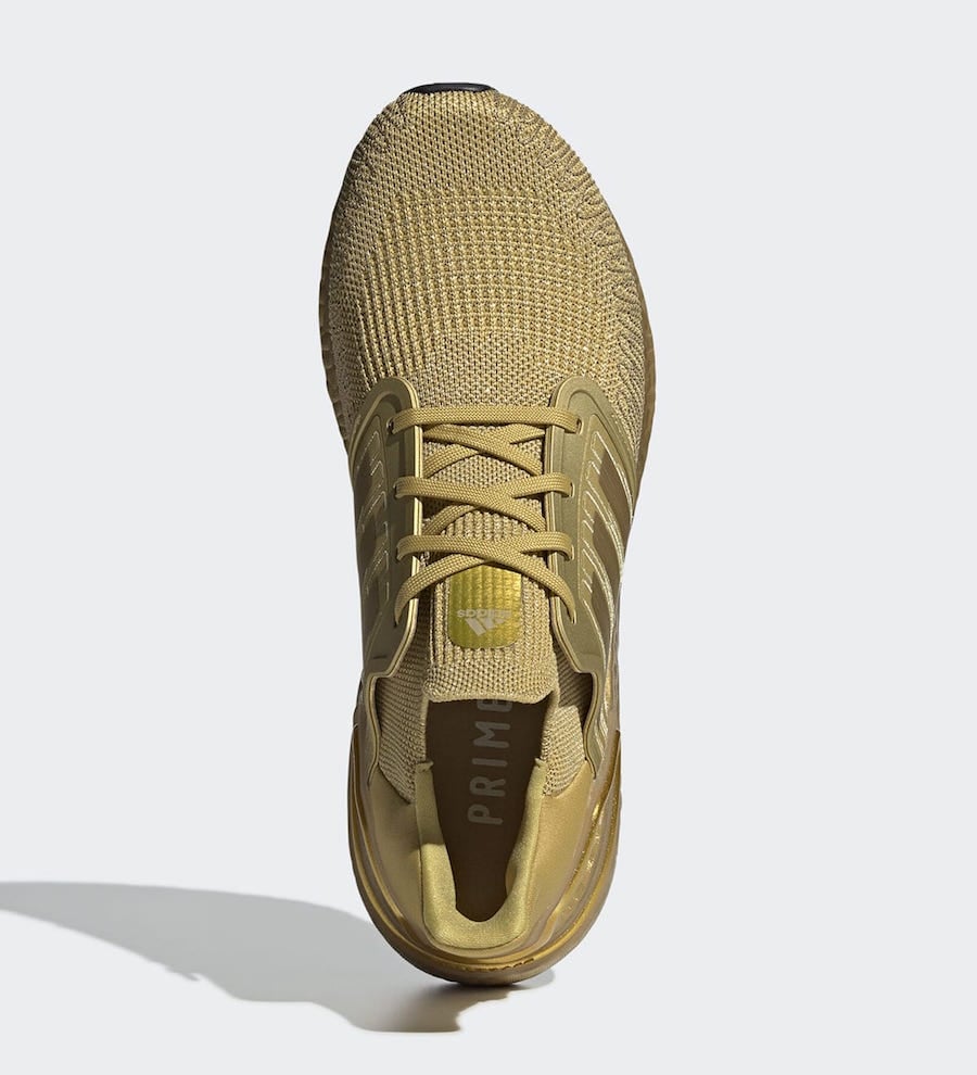 adidas Ultra Boost 2020 Metallic Gold EG1343 Release Date Info