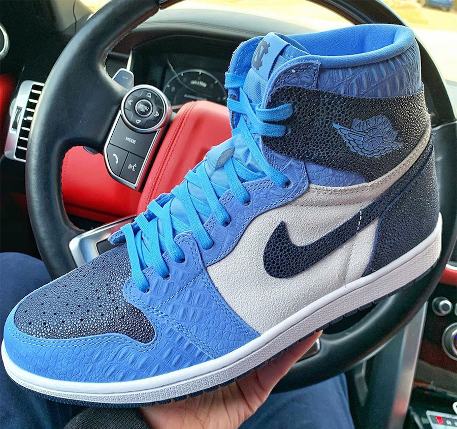 Air Jordan 1 High UNC Exotic PE 2020