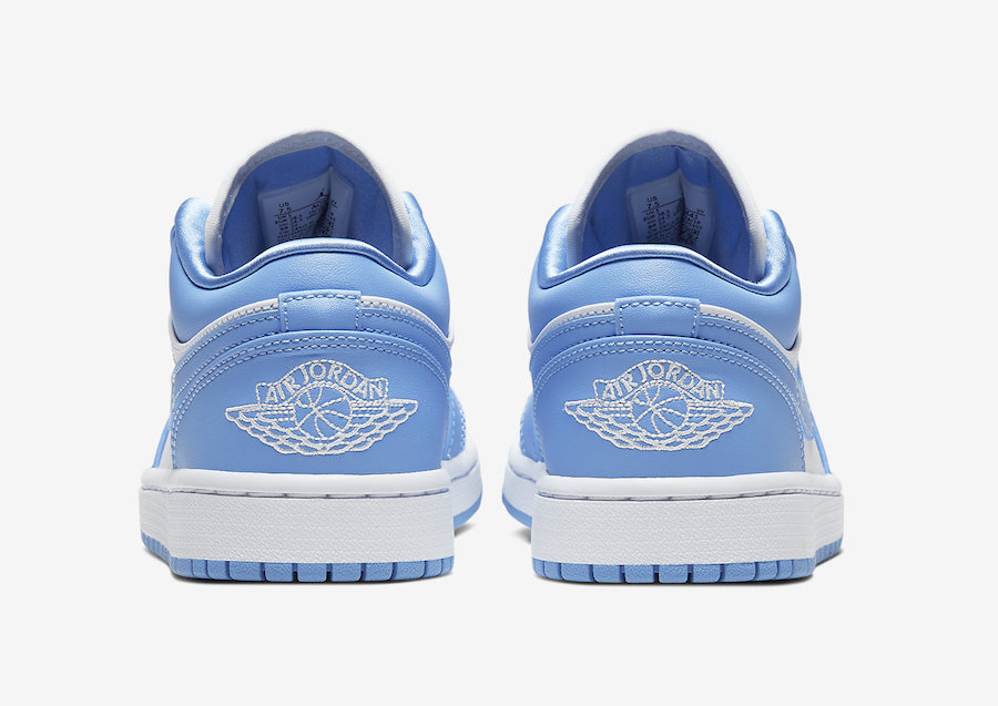 air jordan 1 low blue unc