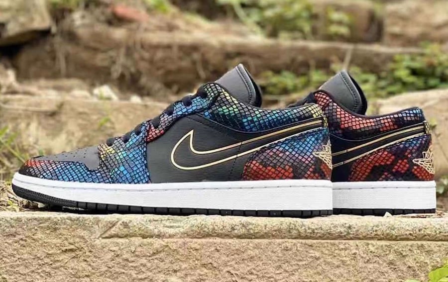 jordan 1 multicolor snakeskin