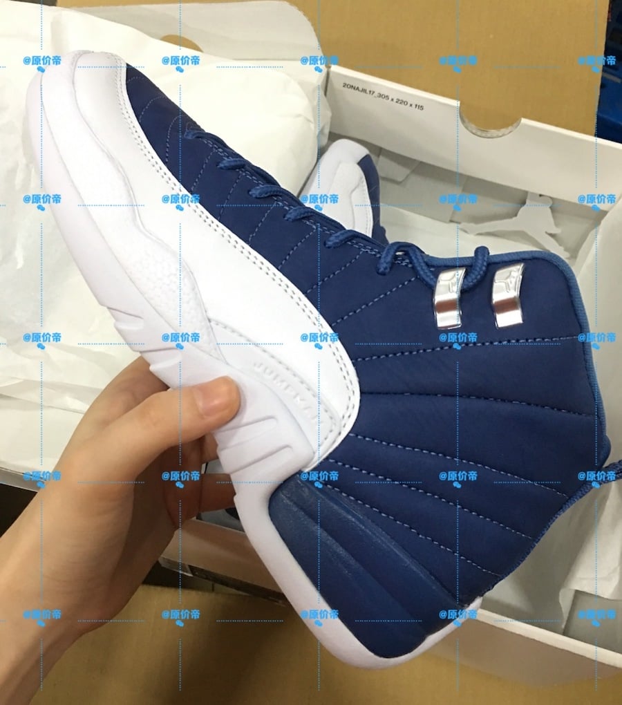 stone blue legend blue jordan 12