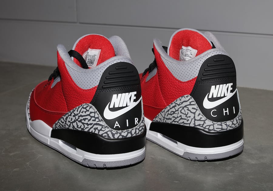 jordan 3 red cement release date