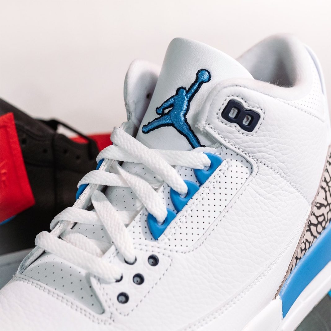 air jordan 3 unc 2020
