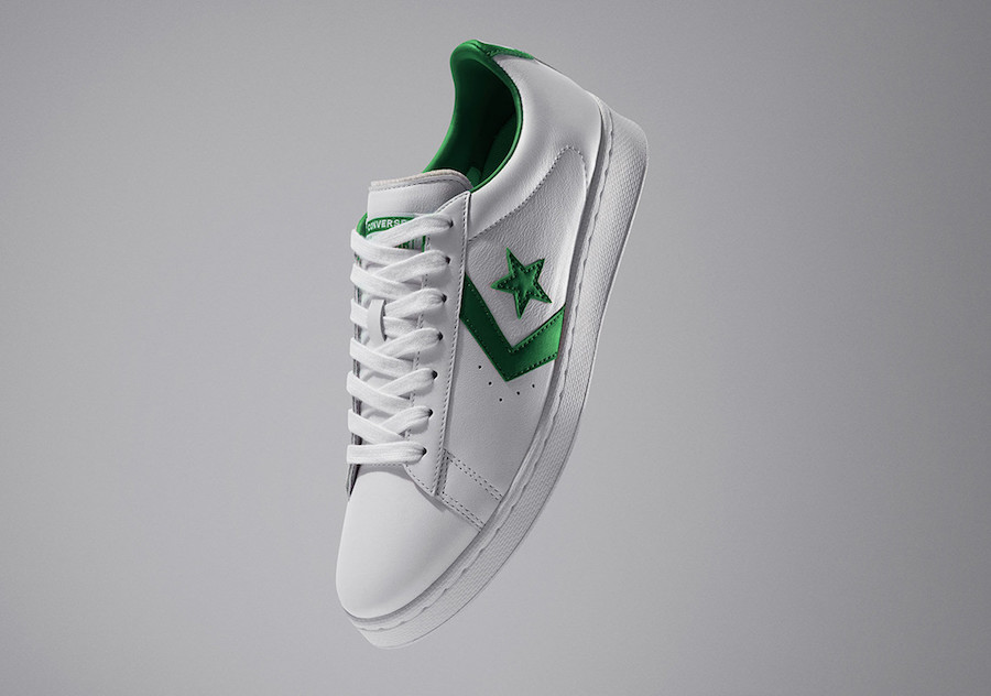 Converse Pro Leather Low White Green All-Star Release Date Info