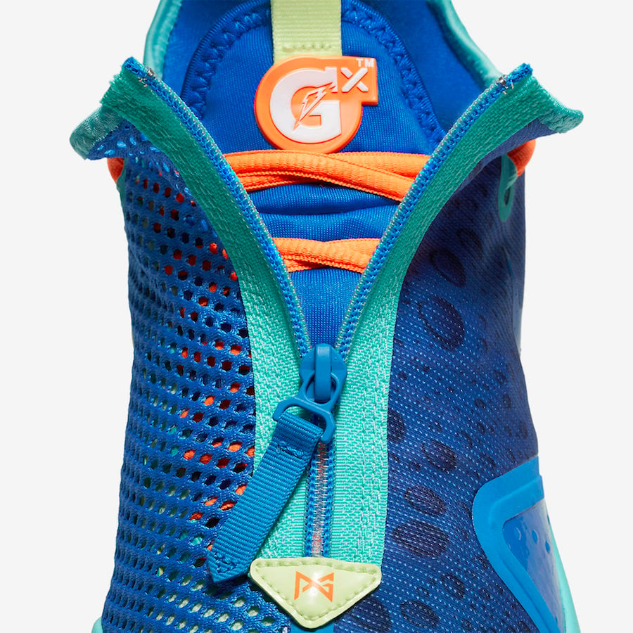 Gatorade Nike PG 4 GE NBA 2K20 CZ6202-400 Release Date