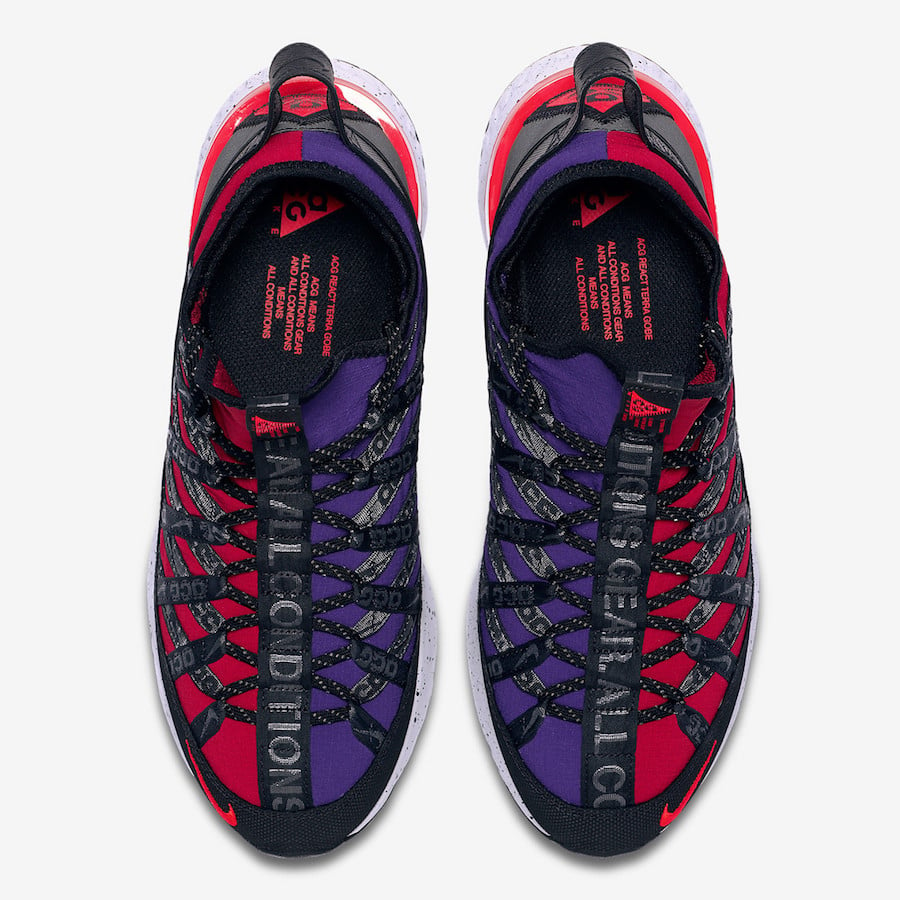 Nike ACG React Terra Gobe Red Purple BV6344-601 Release Date Info