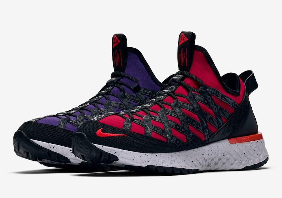 Nike ACG React Terra Releasing with Purple and Red Uppers