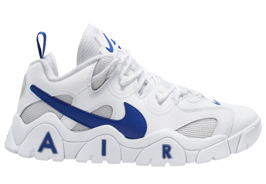 Nike Air Barrage Low White Blue CD7510-100 Release Date Info