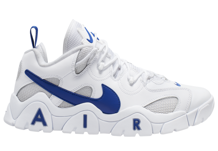 Nike Air Barrage Low White Blue CD7510-100 Release Date Info Nike Air Barrage Low White Blue CD7510-100 Release Date Info