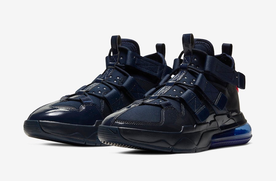 Nike Air Edge 270 with Navy Patent Leather