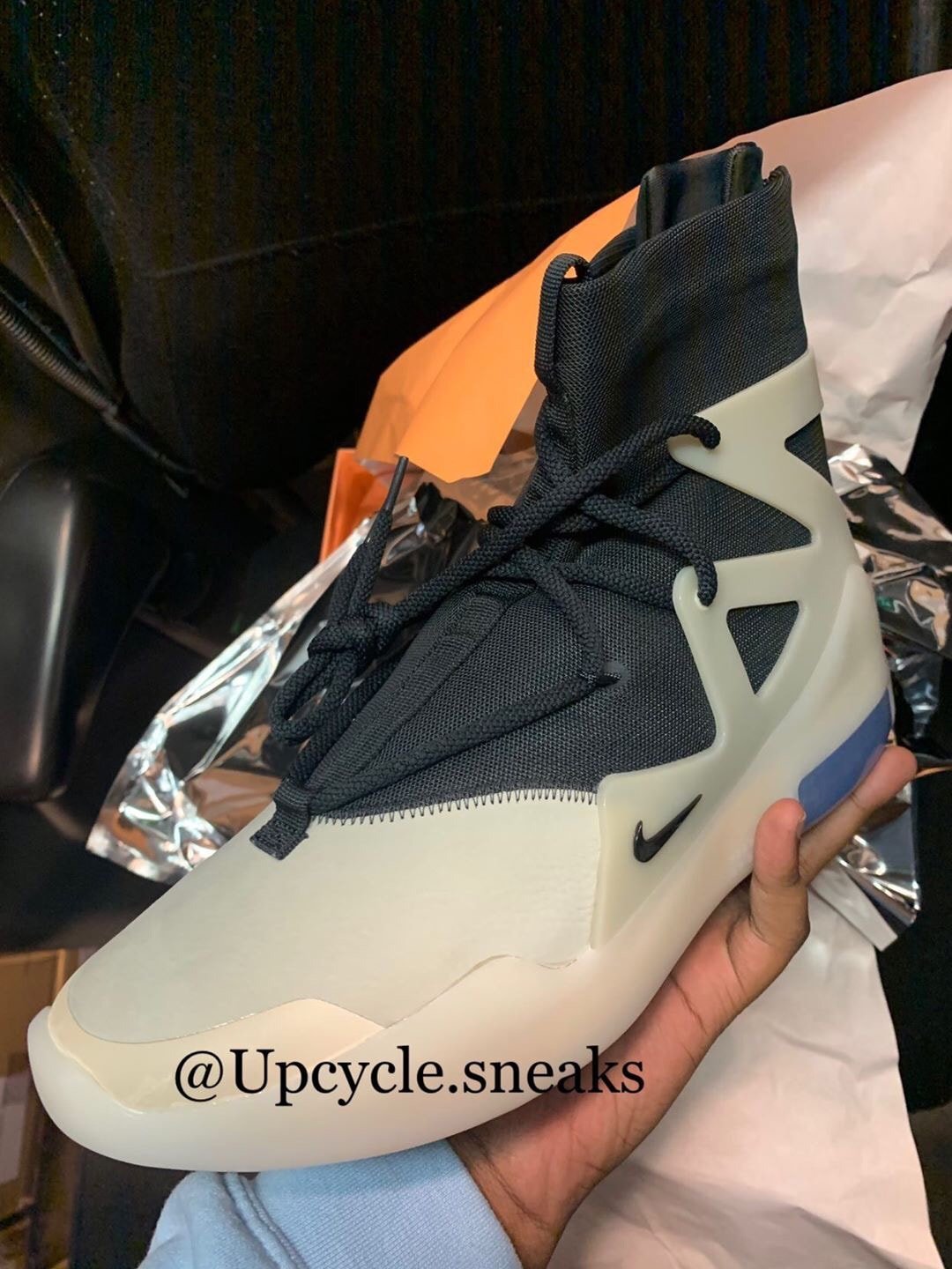 nike air fear of god 1 noir