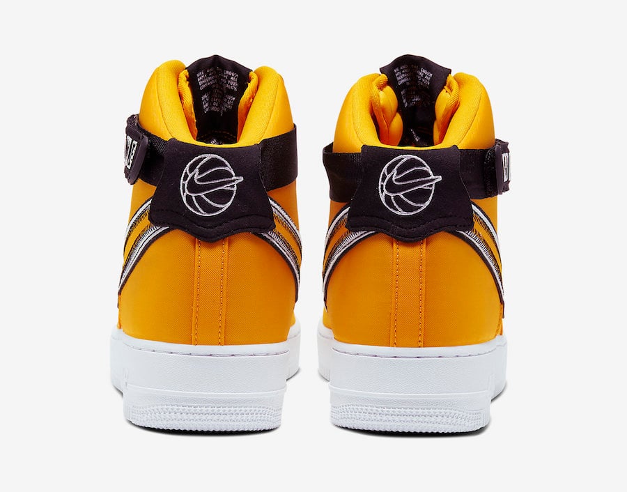 Nike Air Force 1 High University Gold CD0911-700 Release Date Info