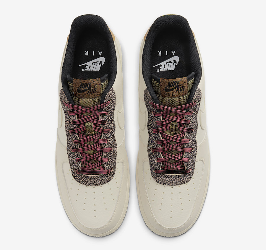air force 1 fossil wheat shimmer