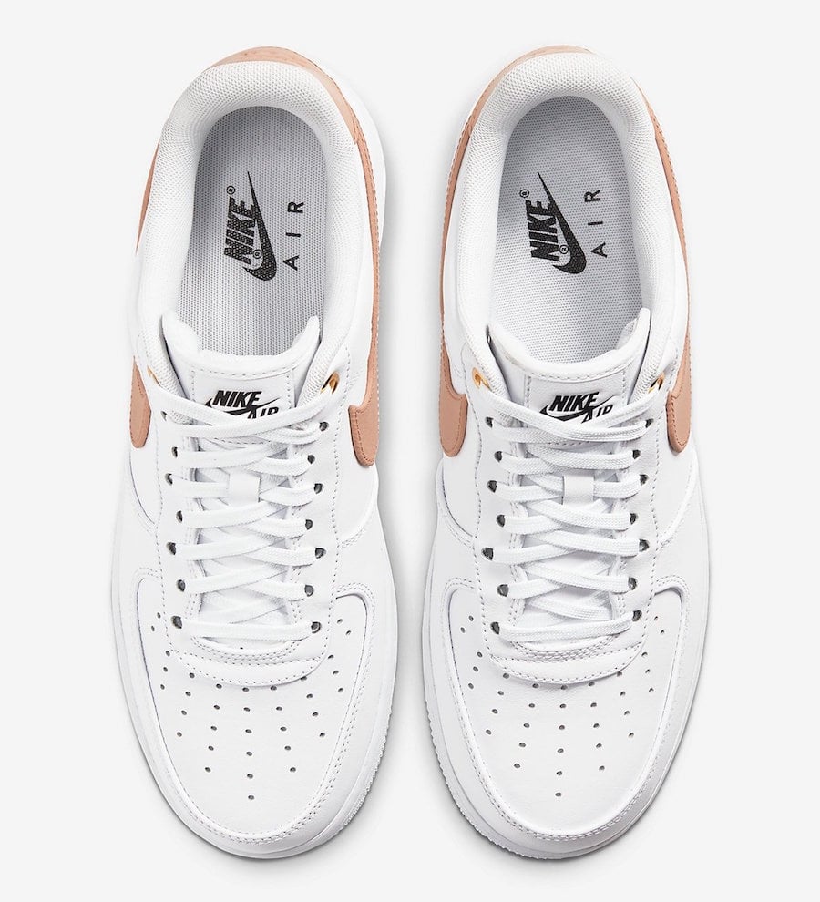 Nike Air Force 1 Low Premium White Vachetta Tan CU6675-100 Release Date Info