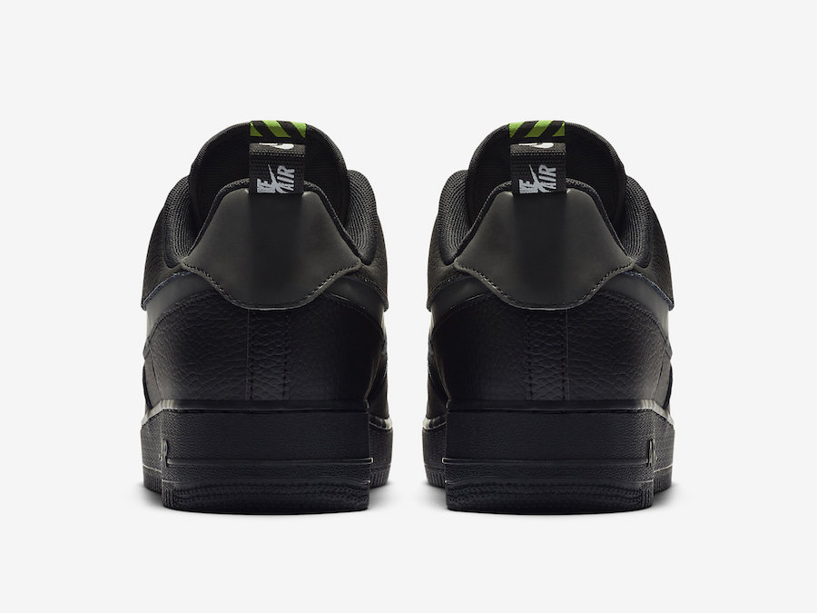 nike air force 1 lv8 utility black volt