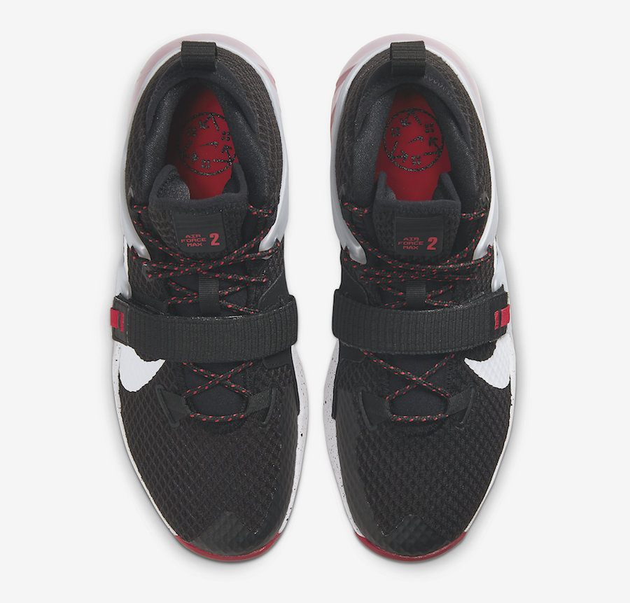 Nike Air Force Max II Bred AV6243-003 Release Date Info