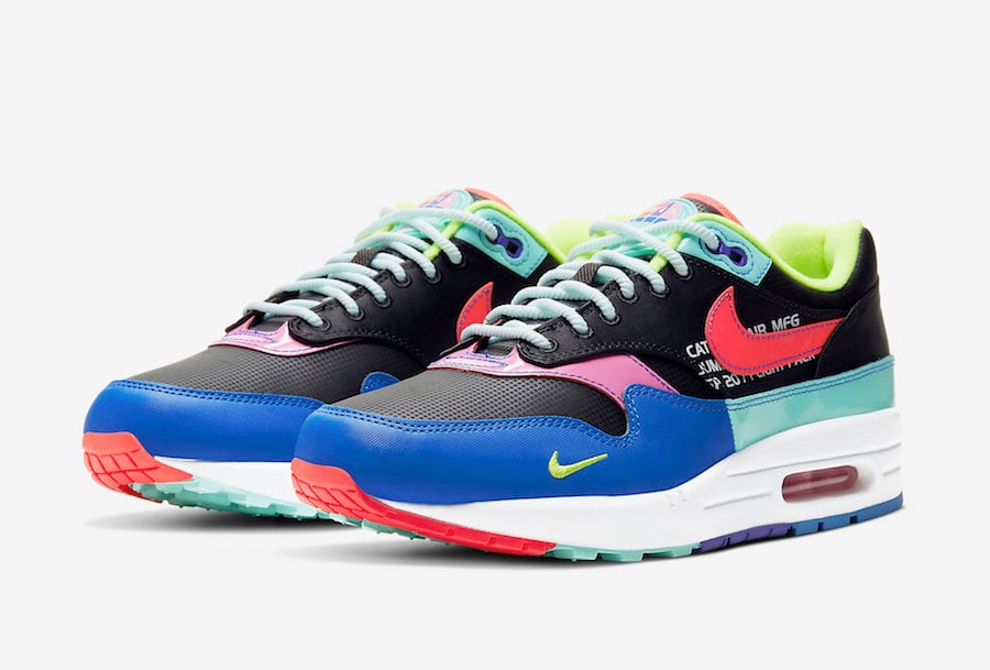 Flashy Nike Air Max 1 is Added to the ‘Parachute Pack’