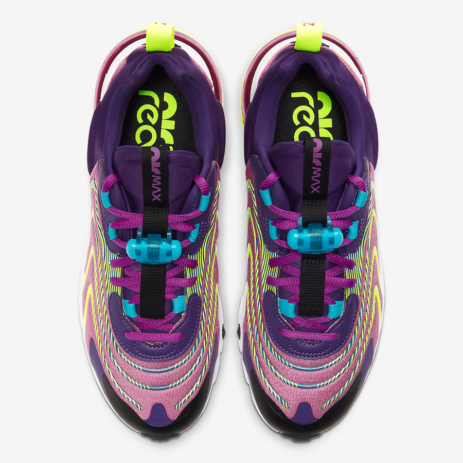 Nike Air Max 270 React ENG Eggplant Magic Flamingo CK2595-500 Release Date Info