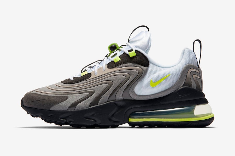 Nike Air Max 270 React ENG Neon CW2623-001 Release Date Info